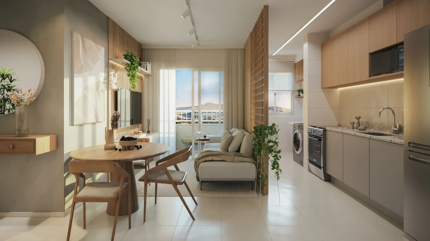 apartamento 02 quartos suite varanda lazer completo - bairro betânia — foto 7