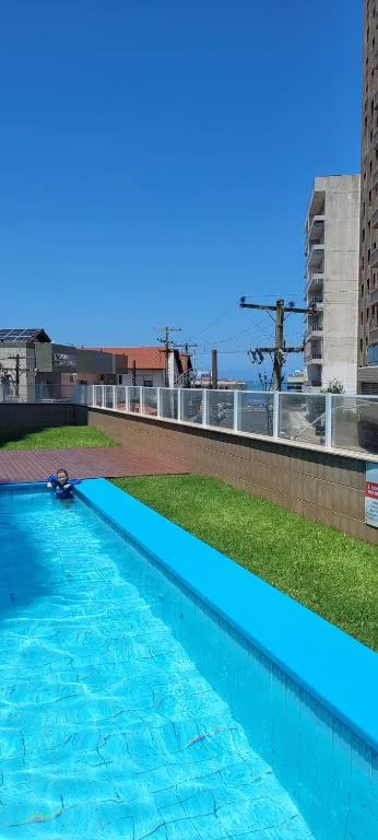 Dunas Flat 405 com vista mar, limpeza diária e roupas de cama e banho, Torres, na Rua Borges De Medeiros em Torres/RS — foto 4