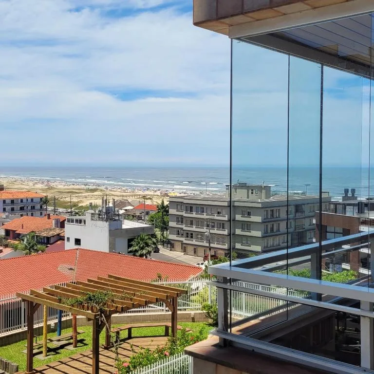 Dunas Flat 405 com vista mar, limpeza diária e roupas de cama e banho, Torres, na Rua Borges De Medeiros em Torres/RS — foto 7