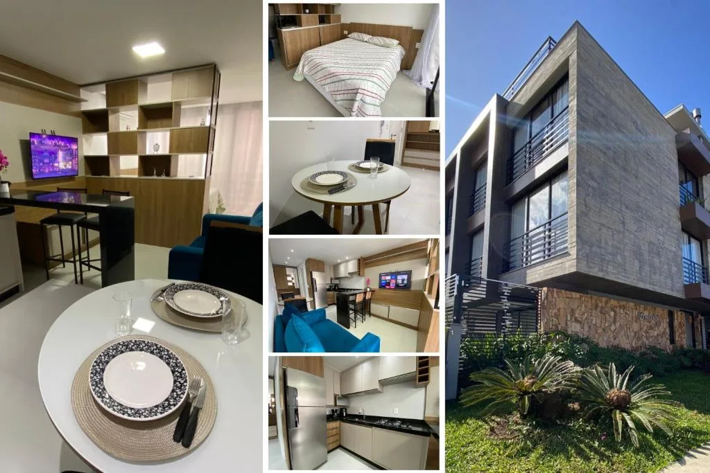 Apto Studio | Ar | Aceita Pet | 450mts da Praia, Torres, na 443 Residencial Fratello - Avenida Independência em Torres/RS