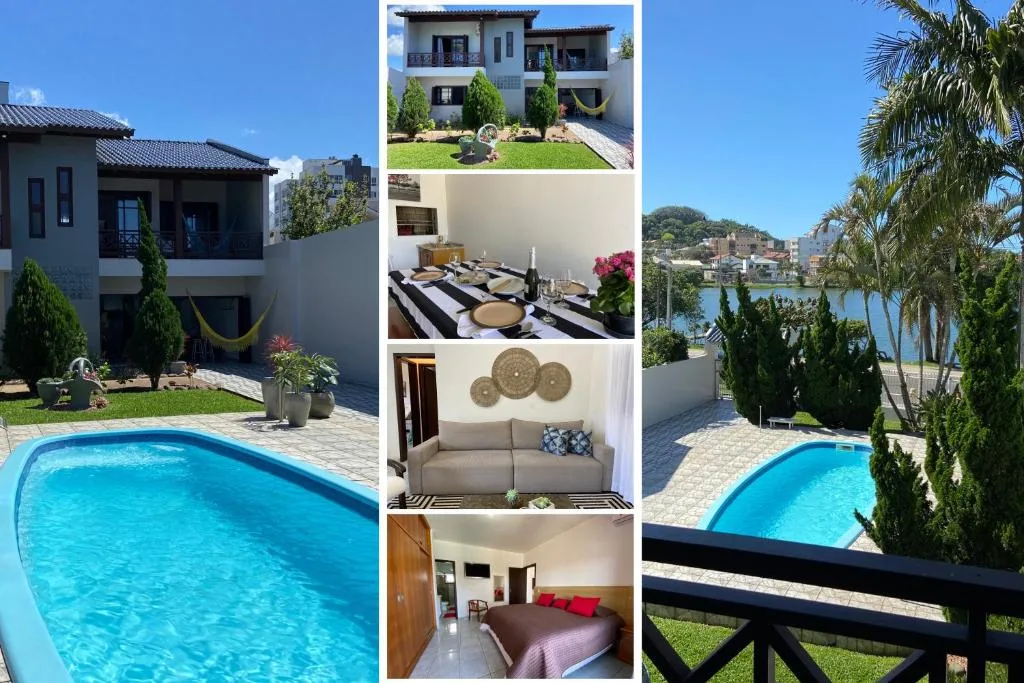 Casa | Piscina | Ar | Aceita Pet | Lagoa do Violão, Torres, na 531 Avenida José Maia Filho em Torres/RS