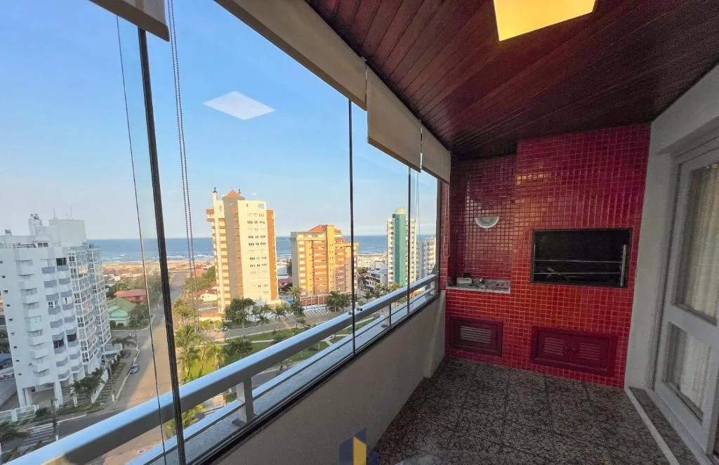 Apartamento frente mar com 3 quartos, Torres, na Praça João Neves da Fontoura em Torres/RS — foto 6