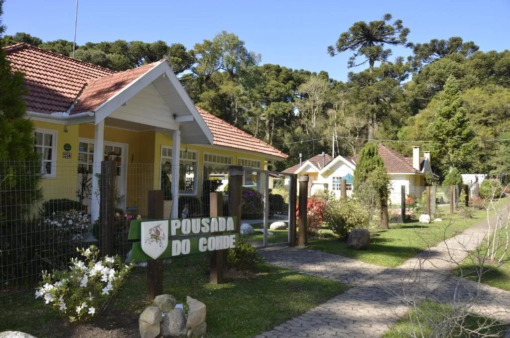 Hotel Pousada do Conde, Canela, na Rua dos Pinheirais em Canela/RS