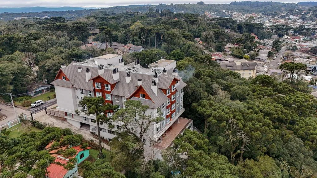 Lindo Flat no Serra Class com Piscina e Sauna, Canela, na Rua Minas Gerais em Canela/RS — foto 7