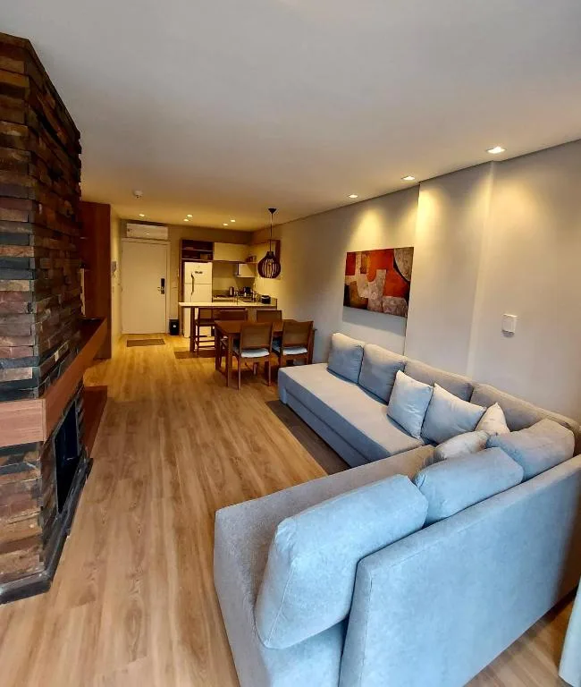 Lindo Flat no Serra Class com Piscina e Sauna, Canela, na Rua Minas Gerais em Canela/RS — foto 9