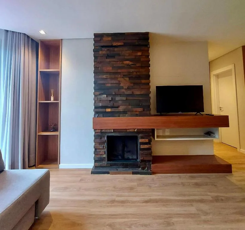 Lindo Flat no Serra Class com Piscina e Sauna, Canela, na Rua Minas Gerais em Canela/RS — foto 13
