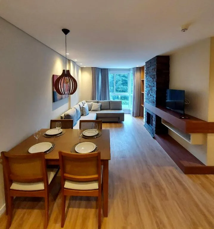 Lindo Flat no Serra Class com Piscina e Sauna, Canela, na Rua Minas Gerais em Canela/RS — foto 22