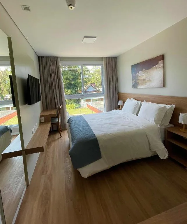 Lindo Flat no Serra Class com Piscina e Sauna, Canela, na Rua Minas Gerais em Canela/RS — foto 31