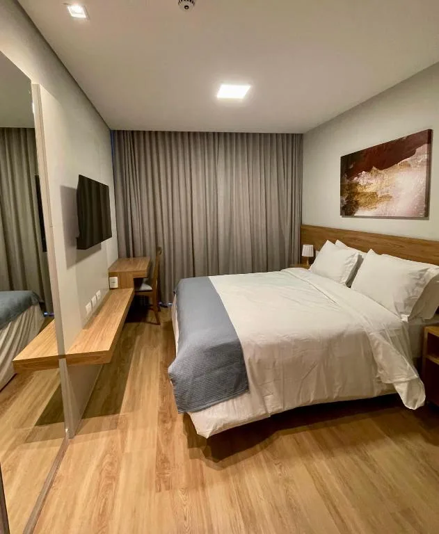 Lindo Flat no Serra Class com Piscina e Sauna, Canela, na Rua Minas Gerais em Canela/RS — foto 32