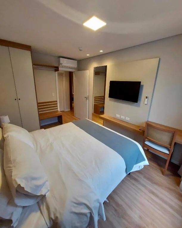 Lindo Flat no Serra Class com Piscina e Sauna, Canela, na Rua Minas Gerais em Canela/RS — foto 33