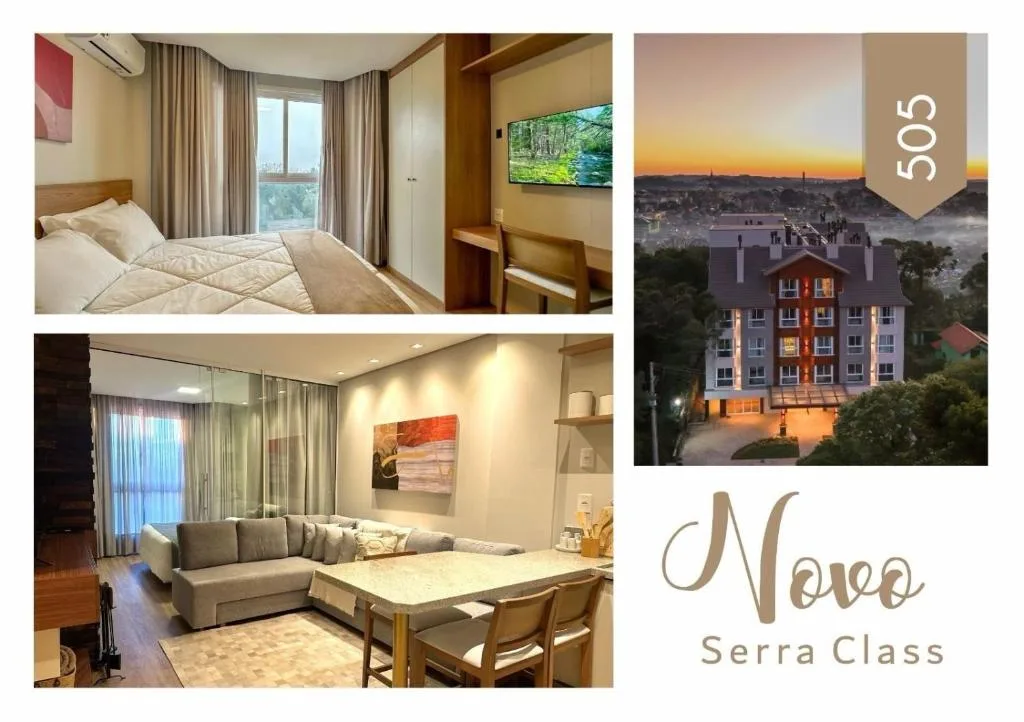 Novo Studio 505 - Serra Class, Canela, na 77 Avenida Palace Hotel em Canela/RS — foto 9