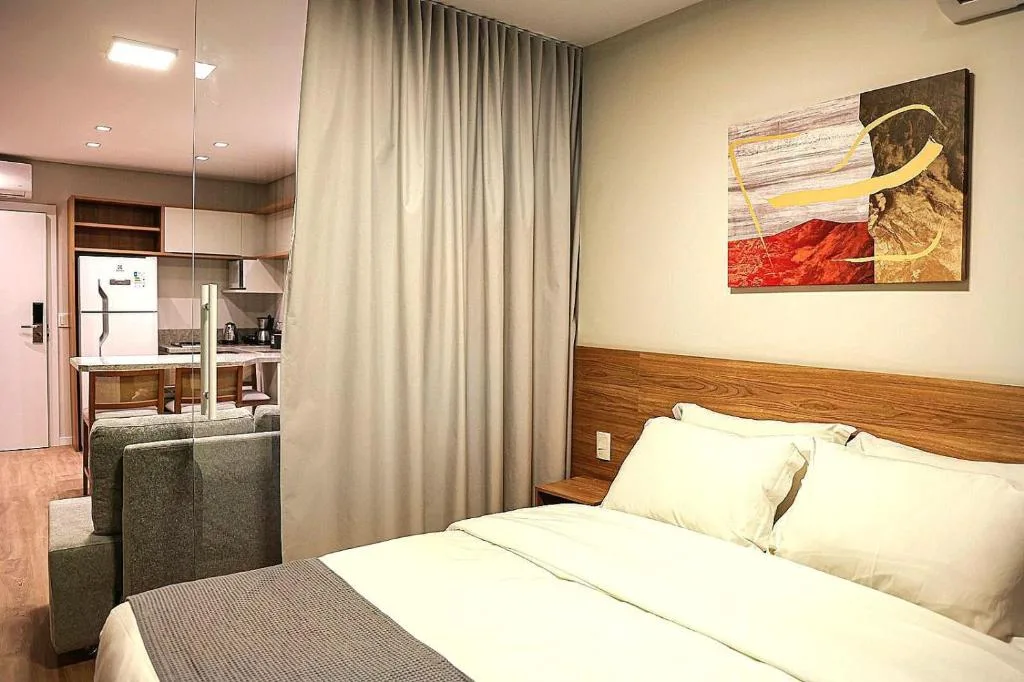 Flat Premium com Lareira e Piscina aquecida, Canela, na 77 Rua Minas Gerais em Canela/RS — foto 2
