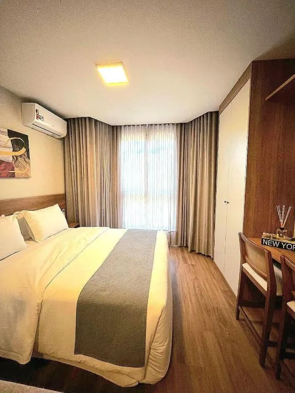 Flat Premium com Lareira e Piscina aquecida, Canela, na 77 Rua Minas Gerais em Canela/RS — foto 8