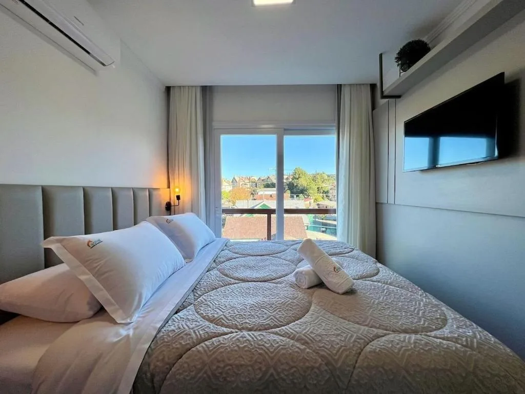 Apartamentos Rossa Residenzialle CENTRO by Achei Gramado, Canela, na 15 Rua Arlíndo Pasqualine em Canela/RS — foto 6