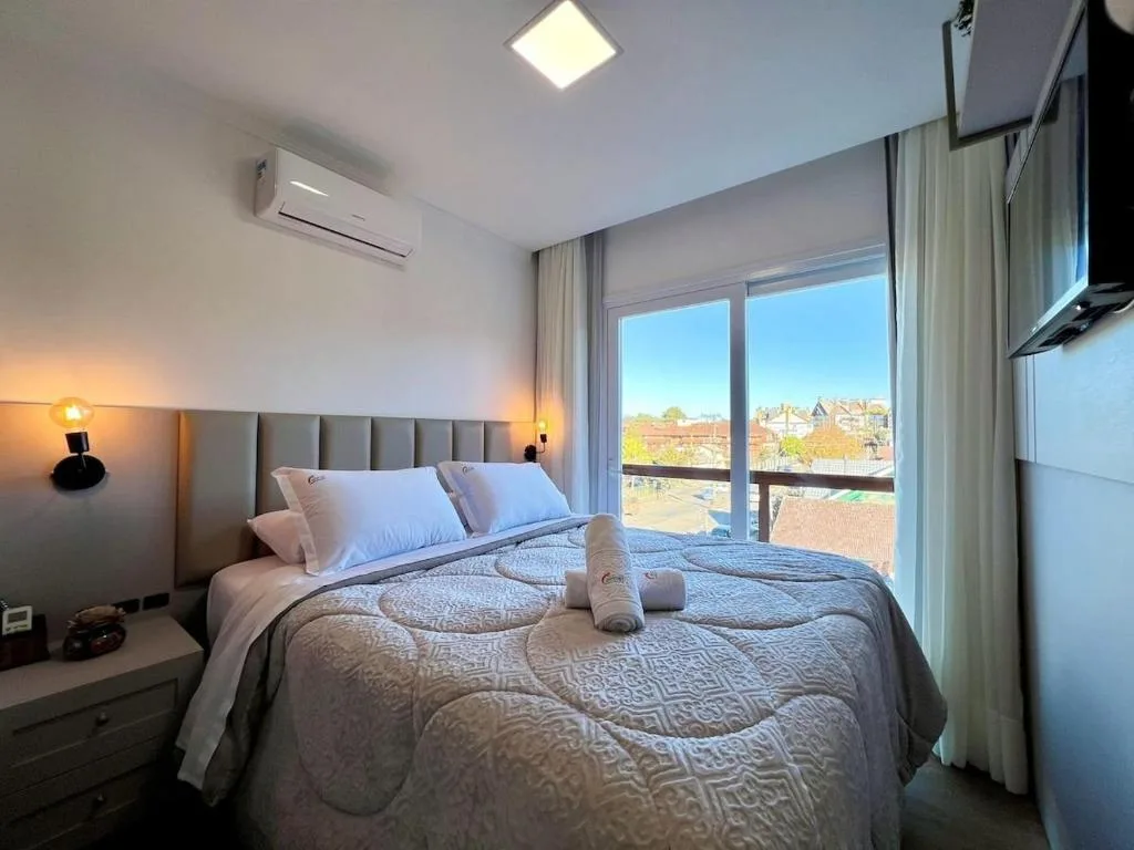 Apartamentos Rossa Residenzialle CENTRO by Achei Gramado, Canela, na 15 Rua Arlíndo Pasqualine em Canela/RS — foto 11