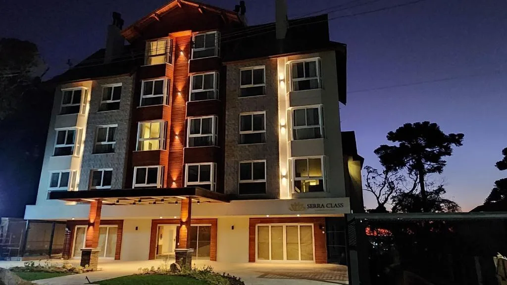 Flat Premium com Lareira e Piscina aquecida, Canela, na 77 Rua Minas Gerais em Canela/RS — foto 39