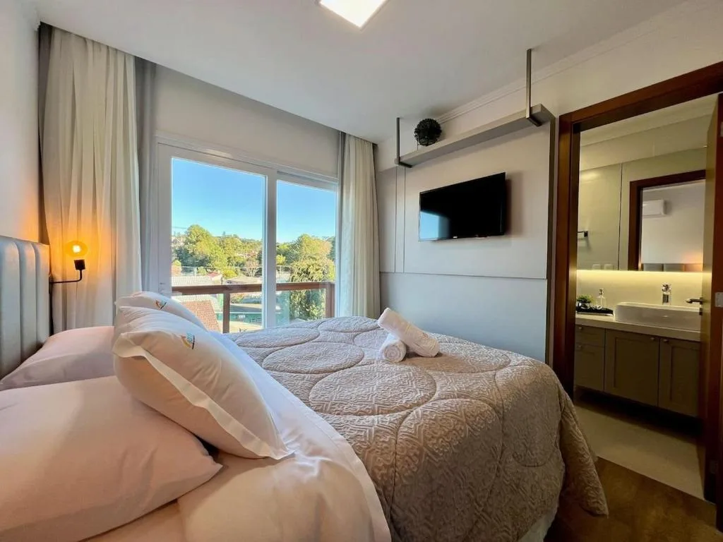 Apartamentos Rossa Residenzialle CENTRO by Achei Gramado, Canela, na 15 Rua Arlíndo Pasqualine em Canela/RS — foto 26