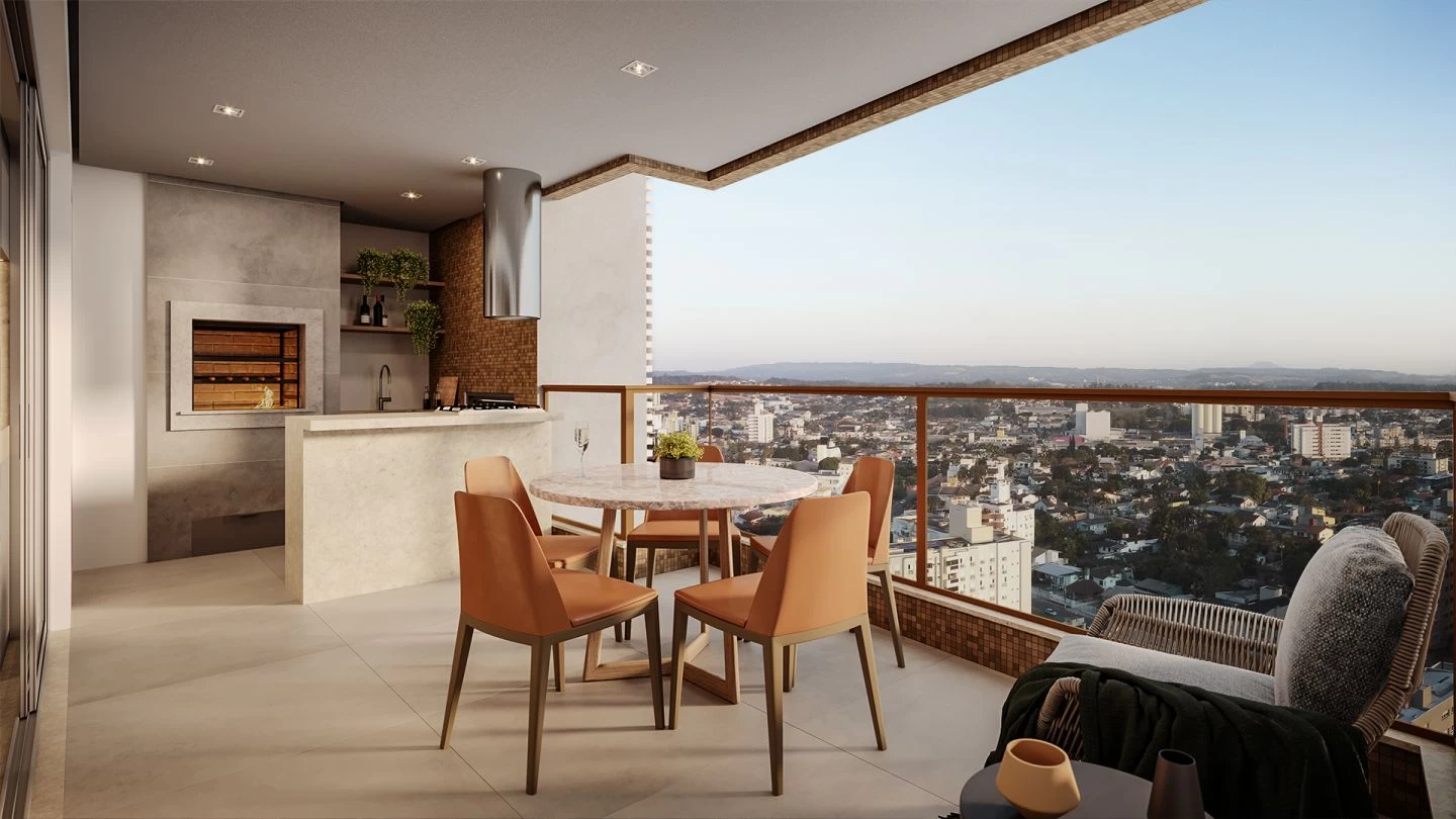 Tremezzo residencial bairro Centro Criciúma apartamento a venda — foto 10