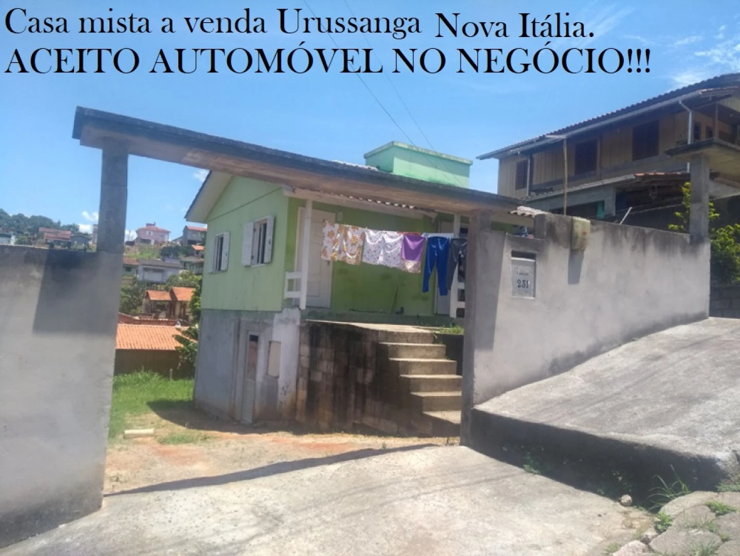 Casa mista a venda Urussanga
