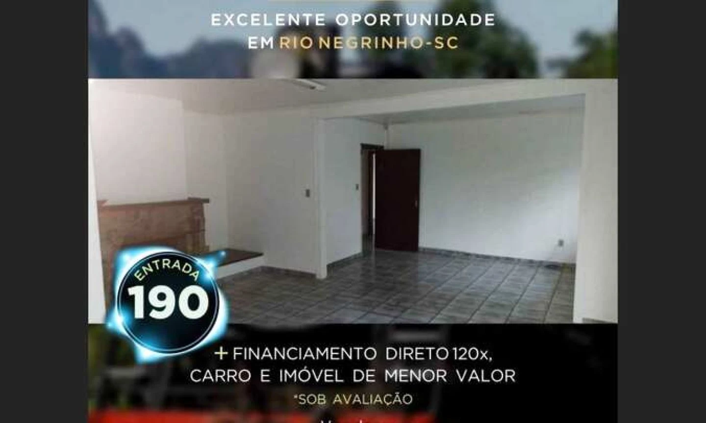 Casa a venda em Rio Negrinho