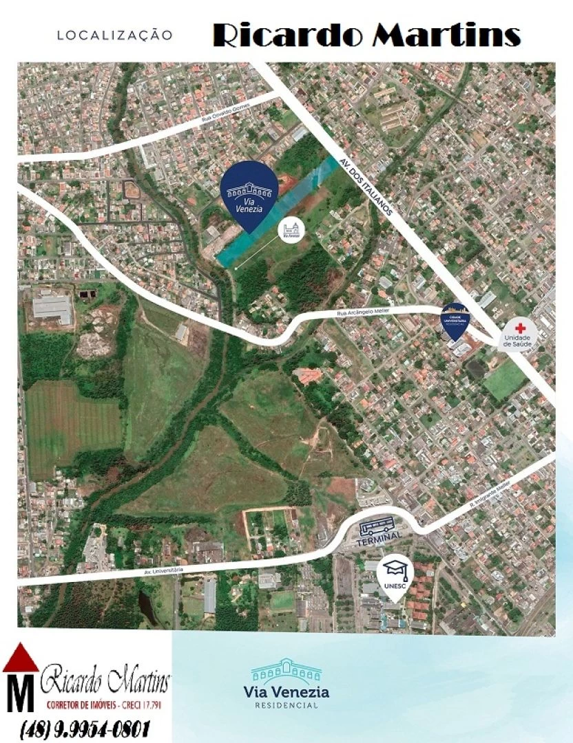 Via Venezia residencial bairro São Francisco Criciúma — foto 12