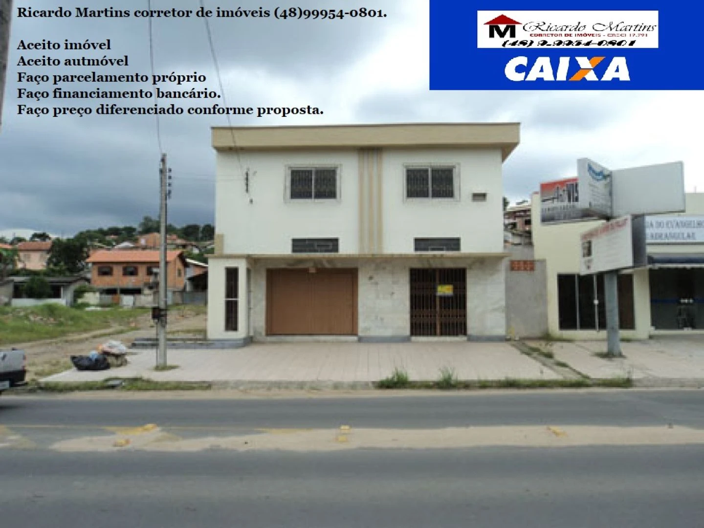 Prédio comercial em Tubarão bairro Oficinas