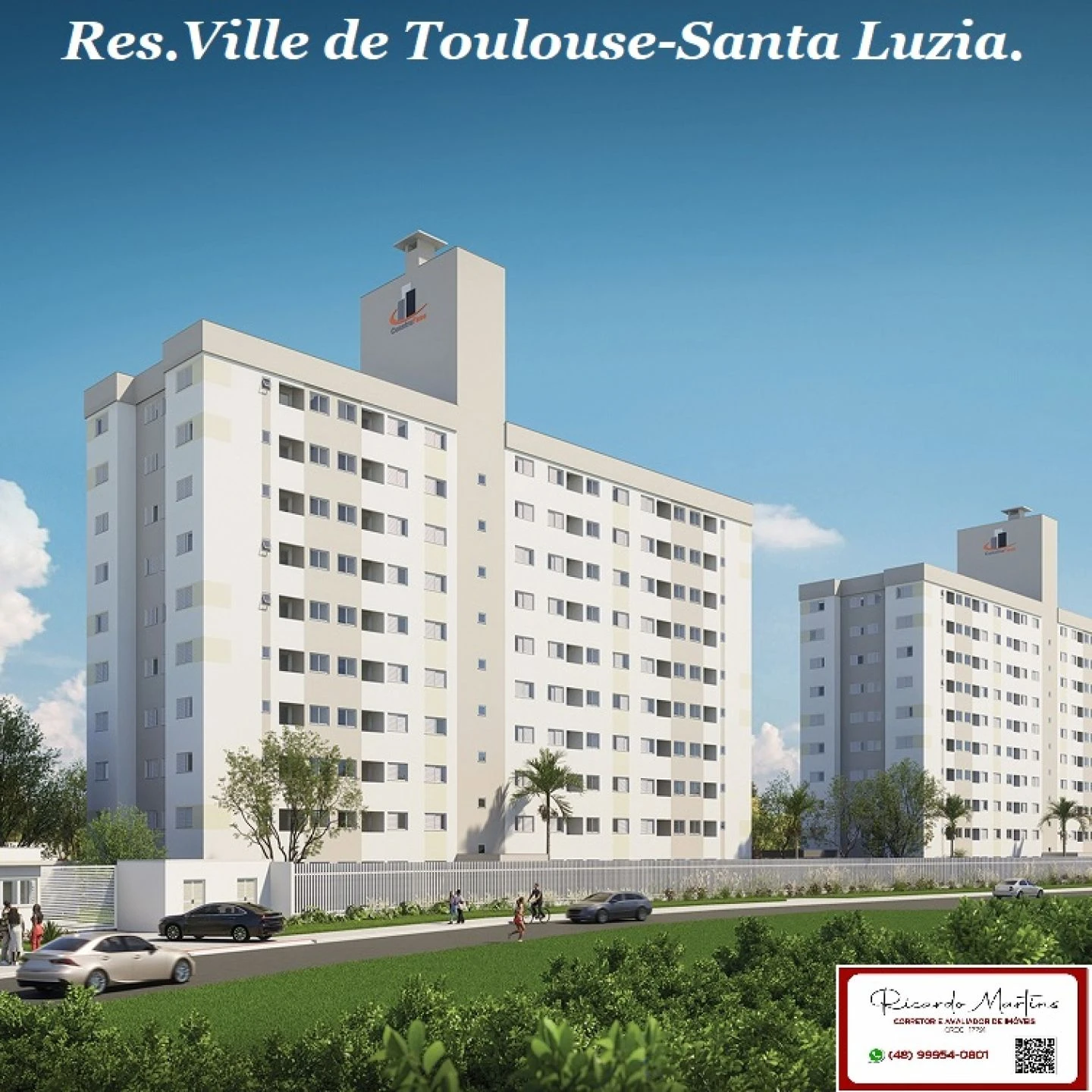 Ville de Toulouse bairro Santa Luzia Criciúma