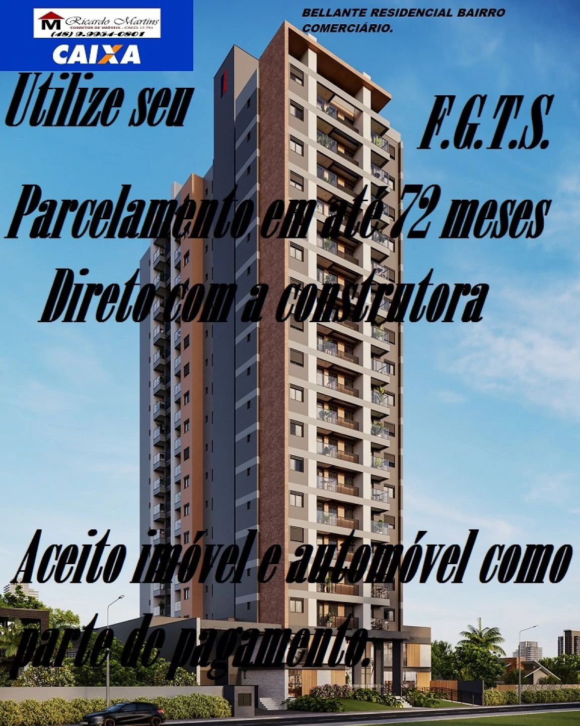 Bellante Comerciário Criciúma apartamento venda 