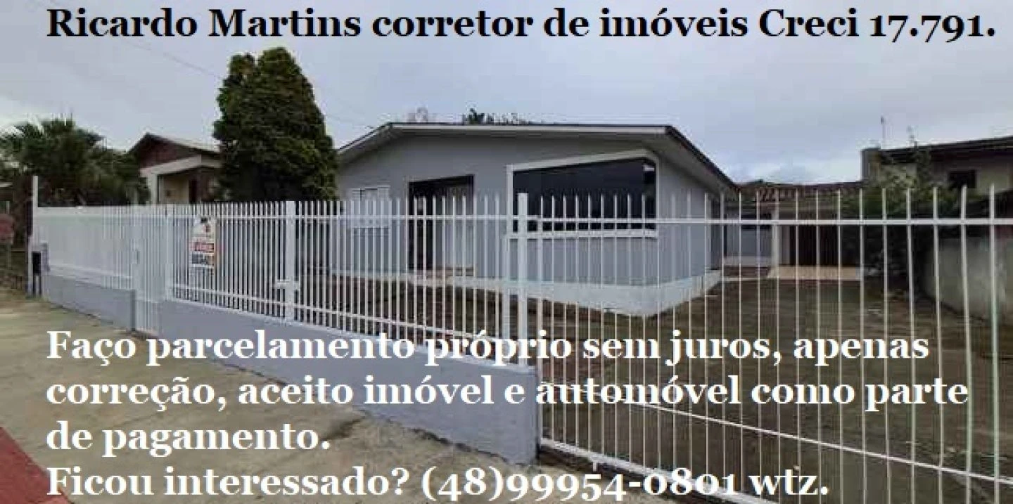 Casa de alvenaria a venda no bairro Quarta Linha em Criciúma