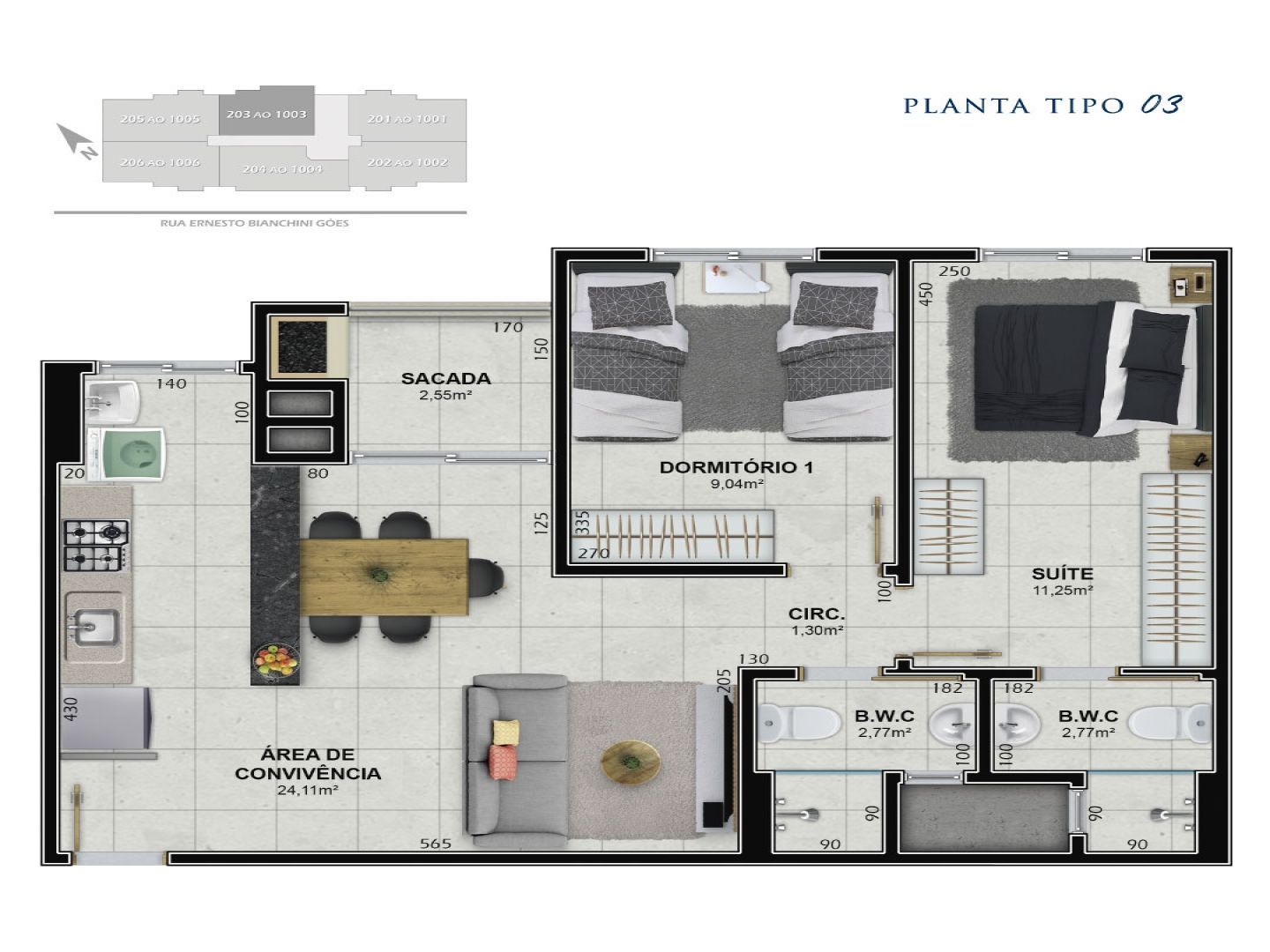 Residencial Parque América bairro Prospera Criciúma — foto 12