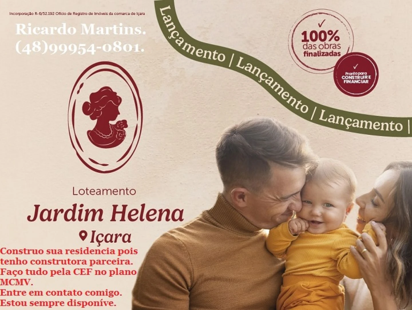 Loteamento Jardim Helena bairro barração Içara