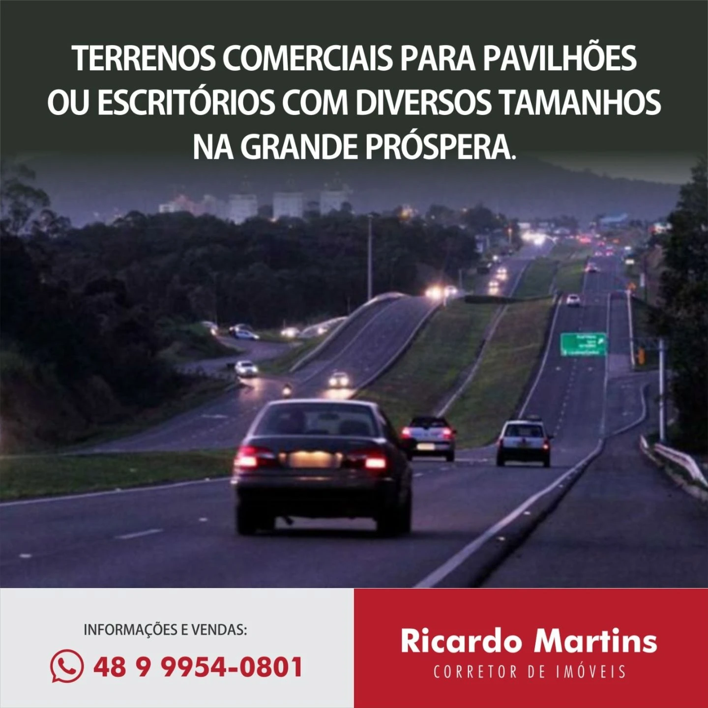 Terreno comercial a venda na grande Próspera Ana Maria Criciuma 