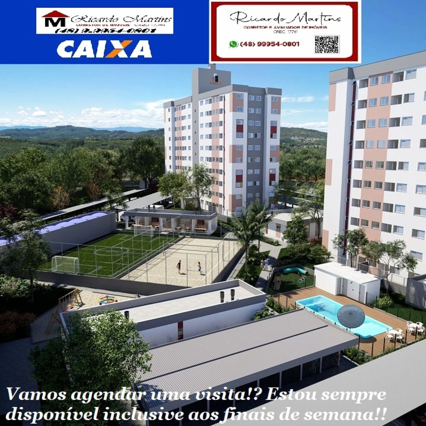 Plaza Mayor residencial bairro Linha Batista