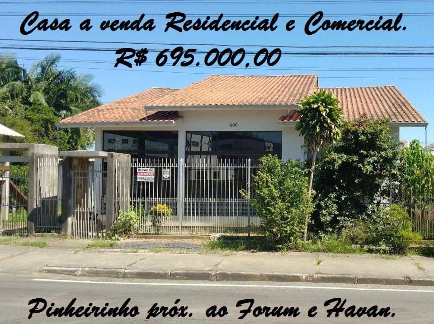 Casa de alvenaria a venda bairro Pinheirinho