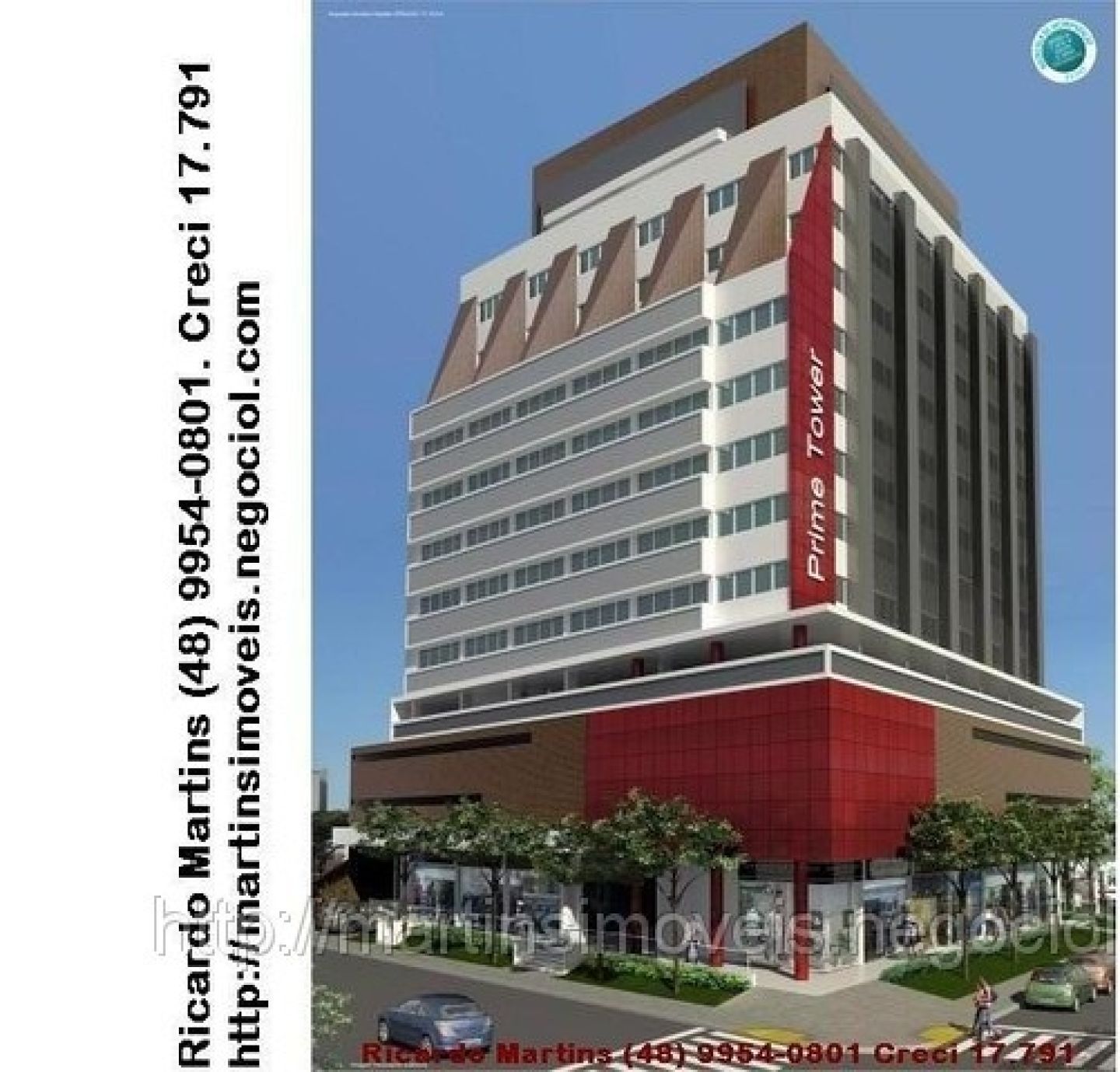 Prime Tower Executive Center sala comercial a venda no Centro de Criciúma