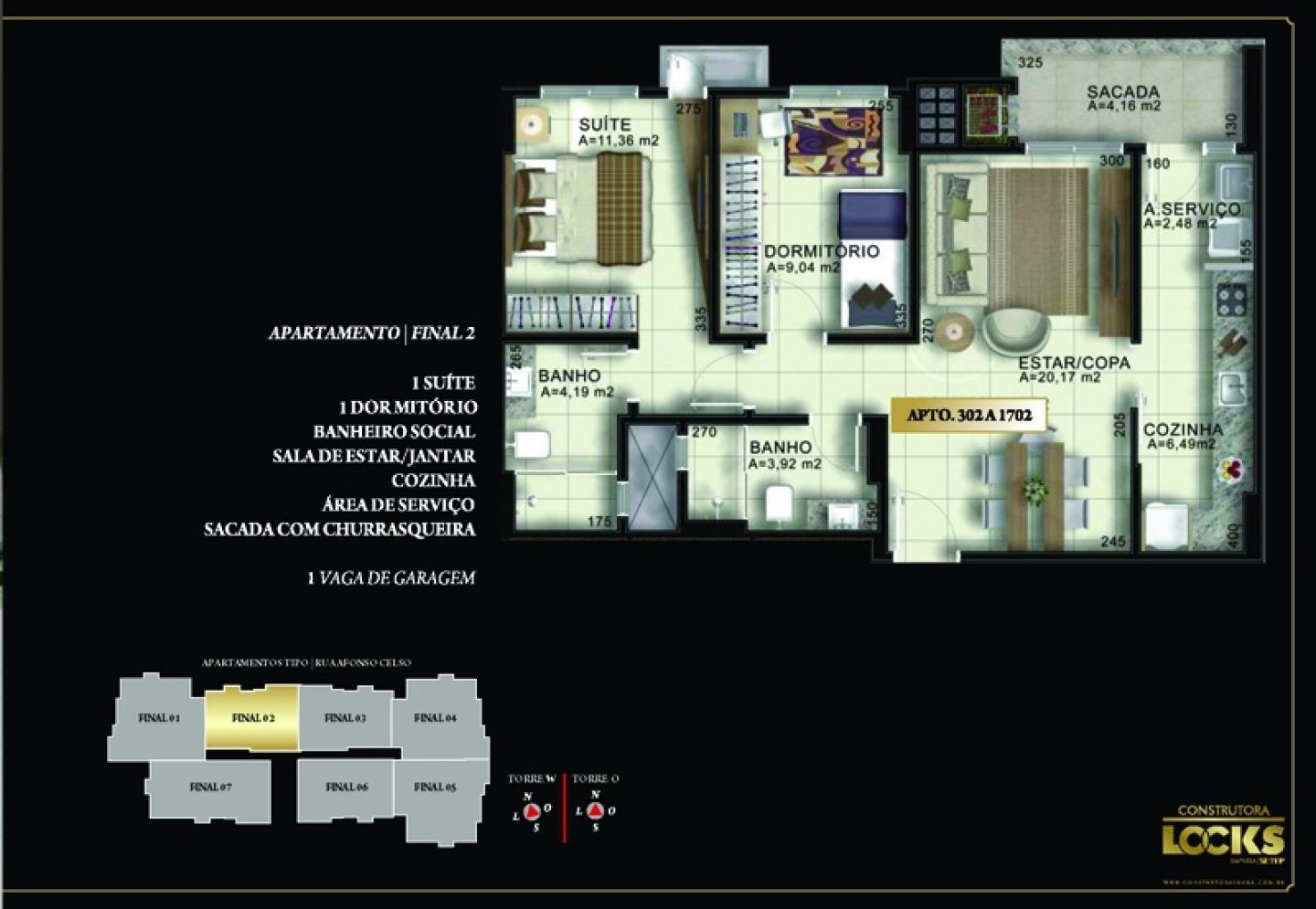 Stuttgart Centro Criciúma apartamento a venda — foto 14
