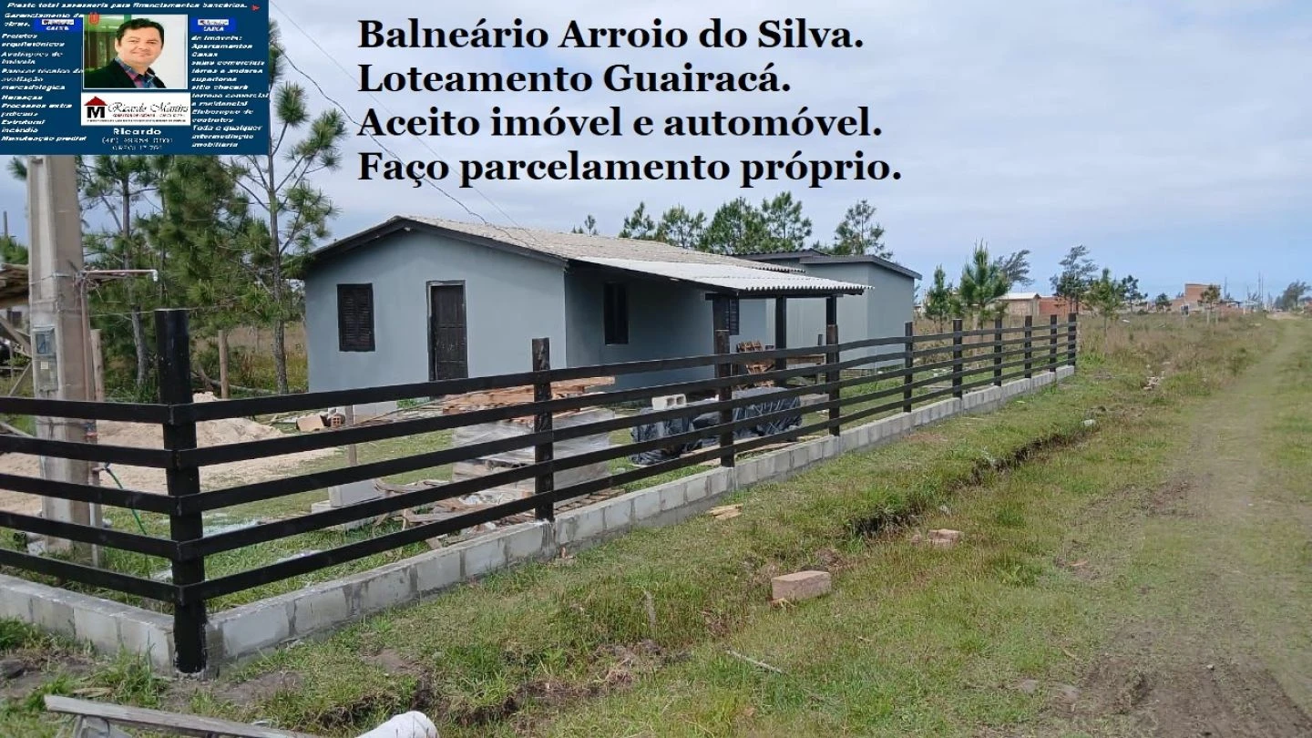 Casa de alvenaria a venda balneário Arroio do Silva