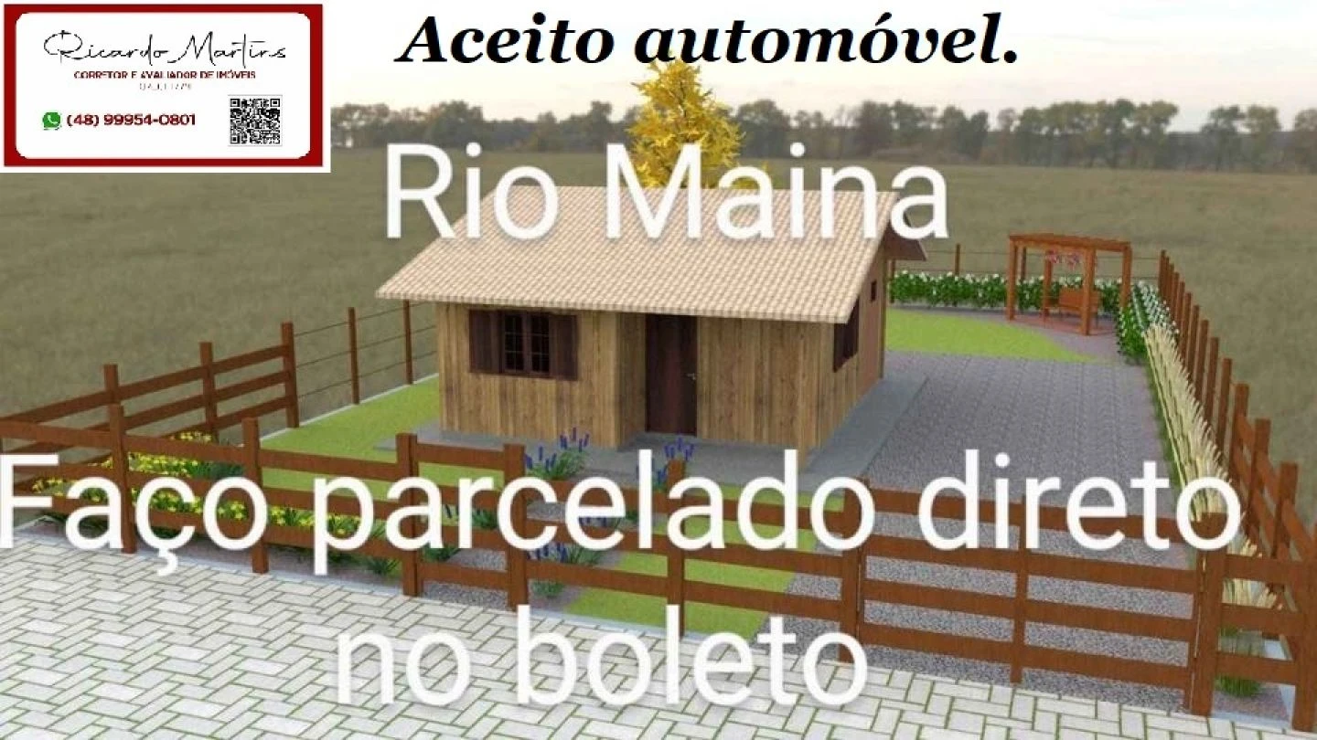Casa de madeira a venda Rio Maina Criciúma