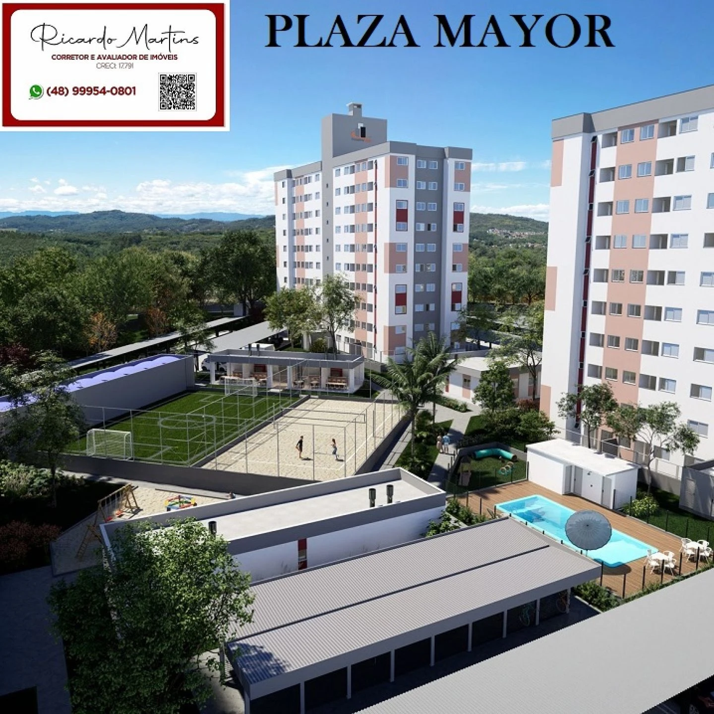 Plaza Mayor bairro Argentina Criciúma