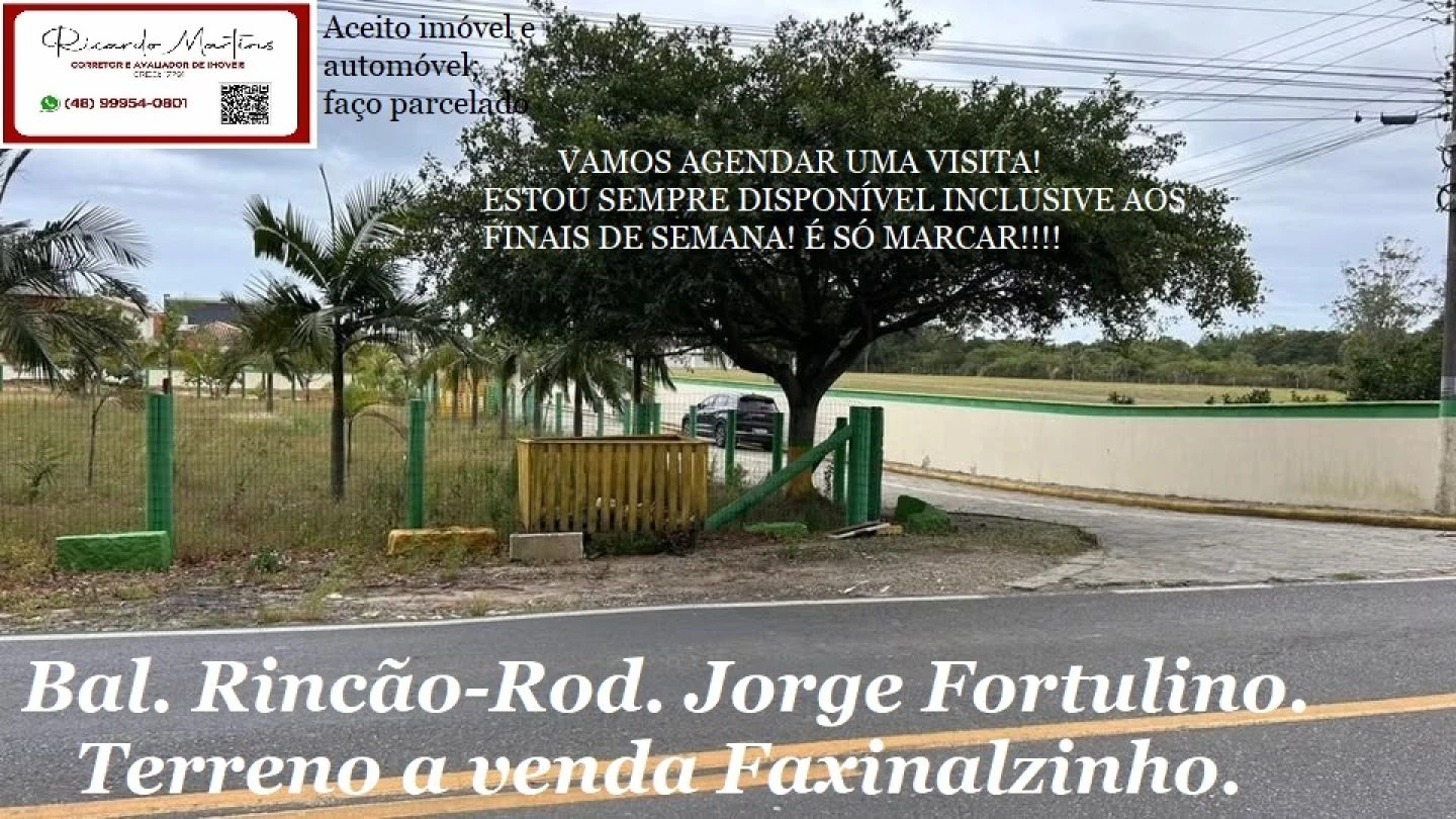 Terreno a venda Lagoa dos Esteves Faxinalzinho balneário Rincão