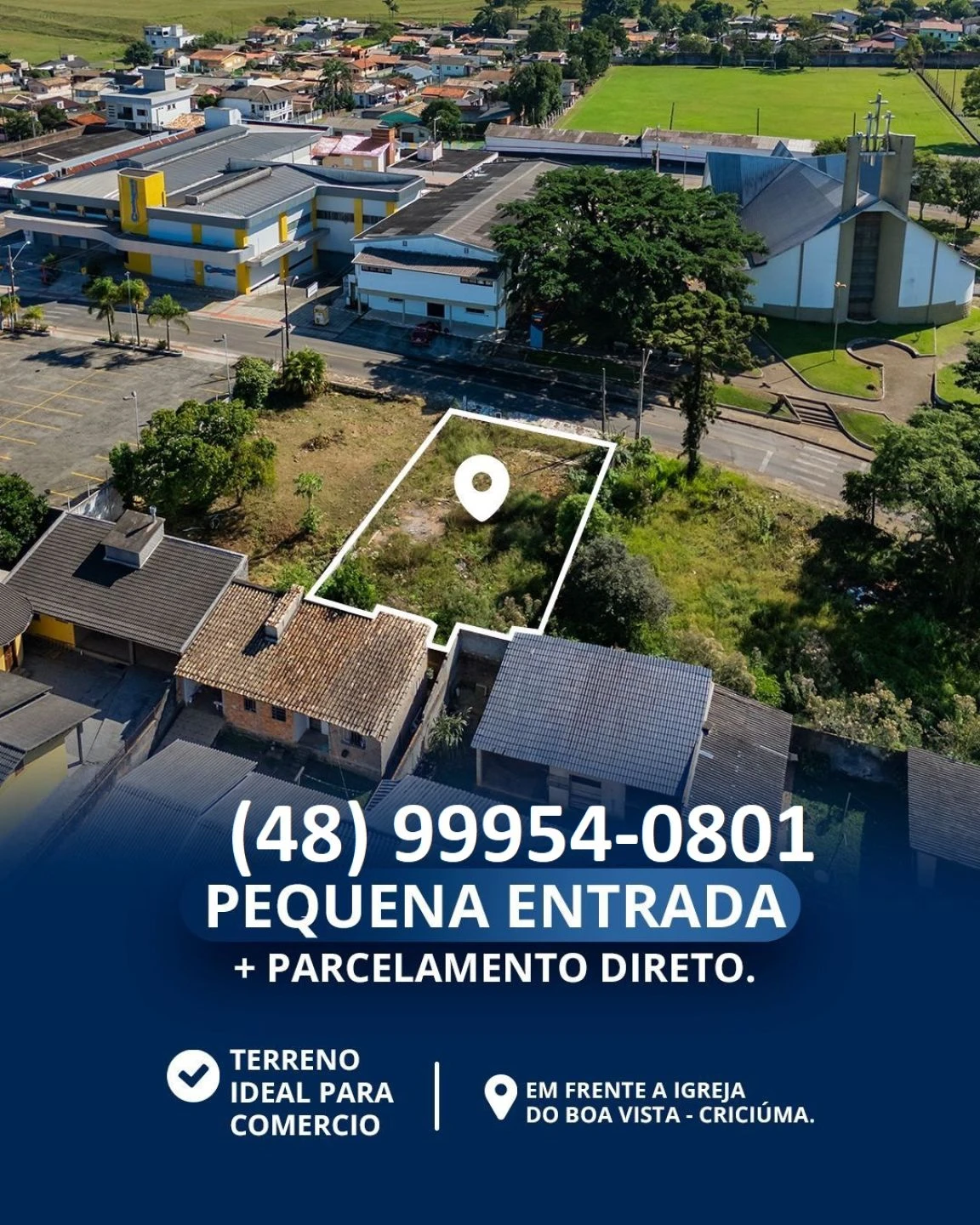 Terreno a venda bairro Boa Vista Criciúma