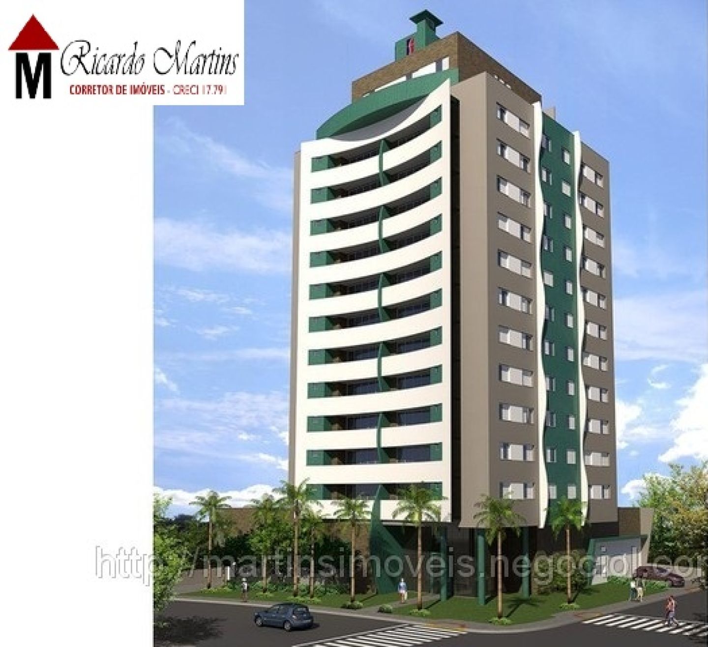 Varenna apartamento a venda no Centro de Criciúma