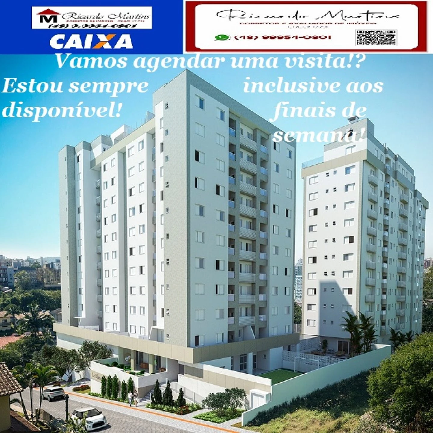 Le Blanc apartamento a venda bairro Santa Catarina Criciúma