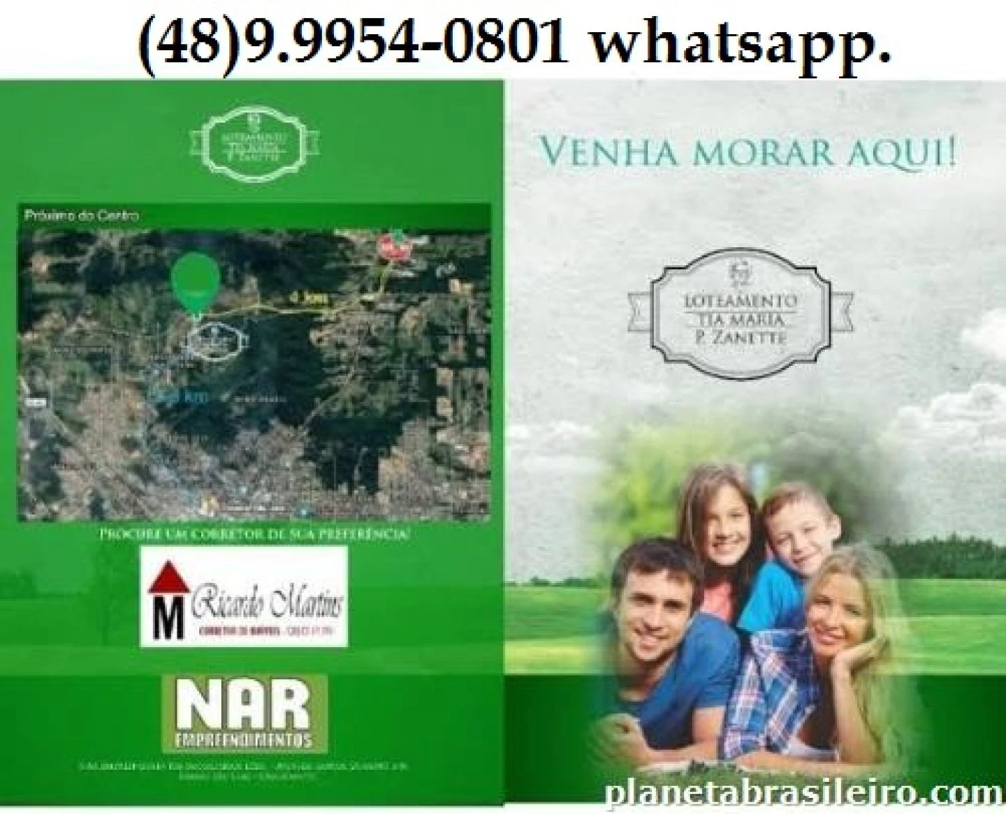 loteamento Tia Maria Zanette bairro Naspolini