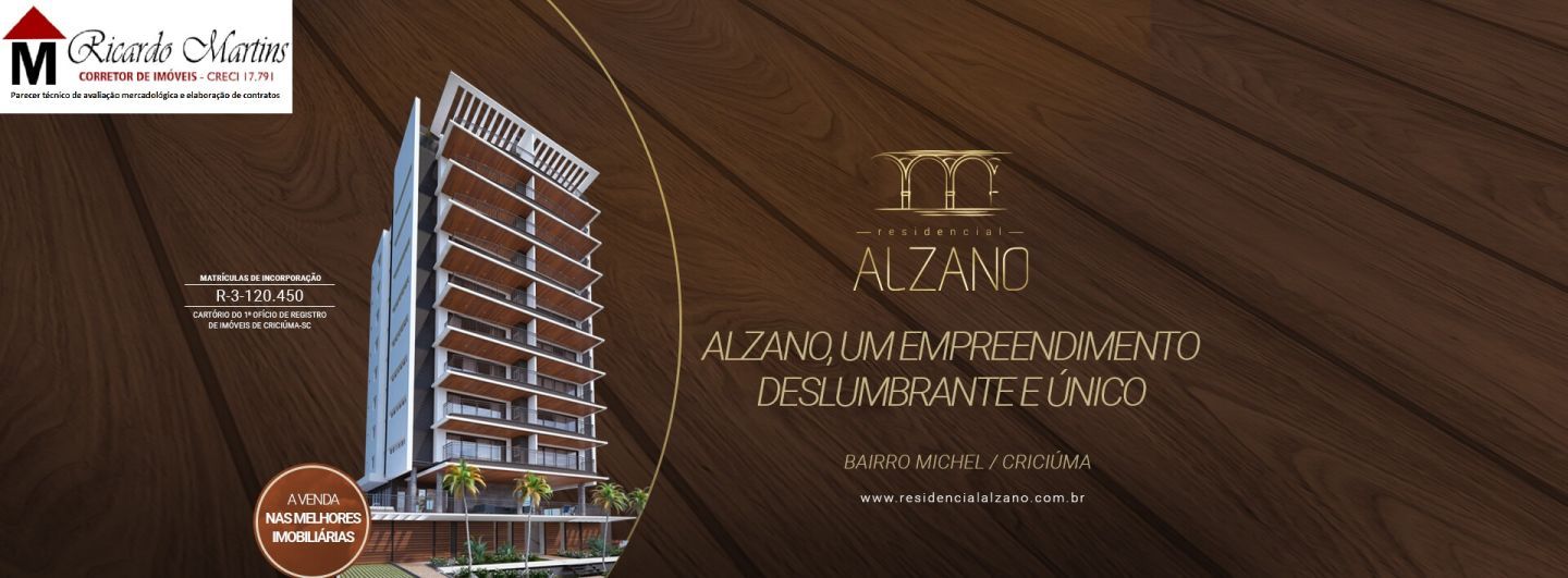 Alzano Michel Criciúma apartamento venda