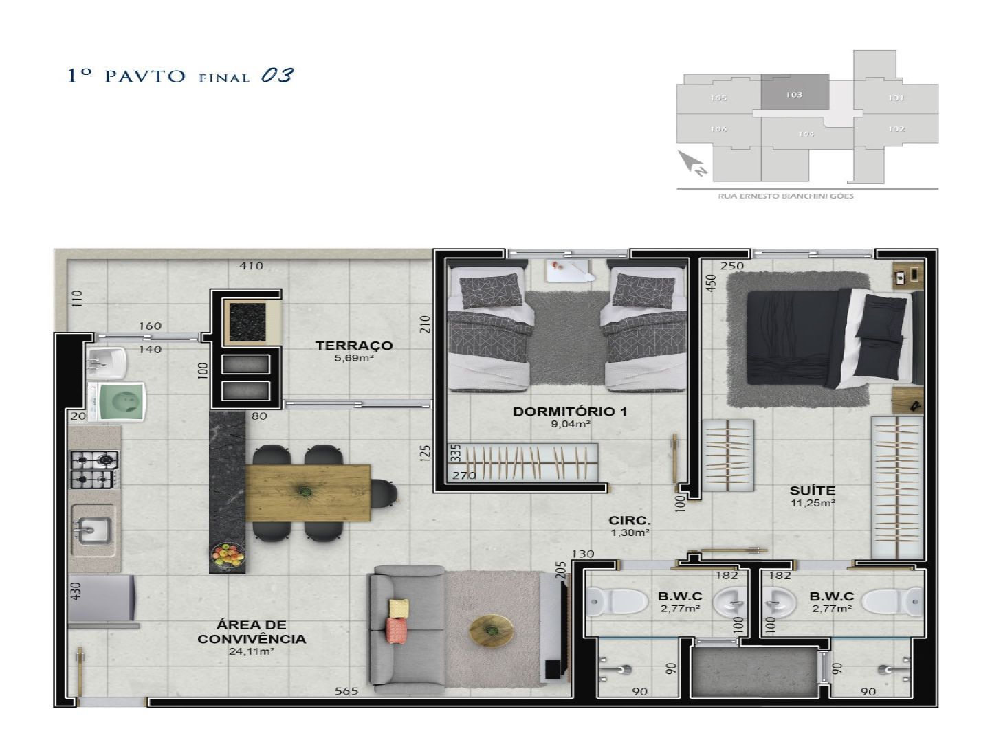 Residencial Parque América bairro Prospera Criciúma — foto 18