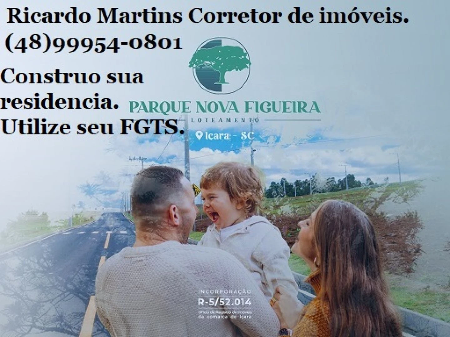 Loteamento Parque Nova Figueira Içara Jardim das Paineiras
