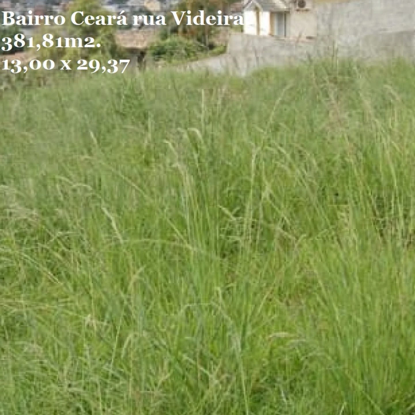 Terreno a venda bairro Ceará Criciúma