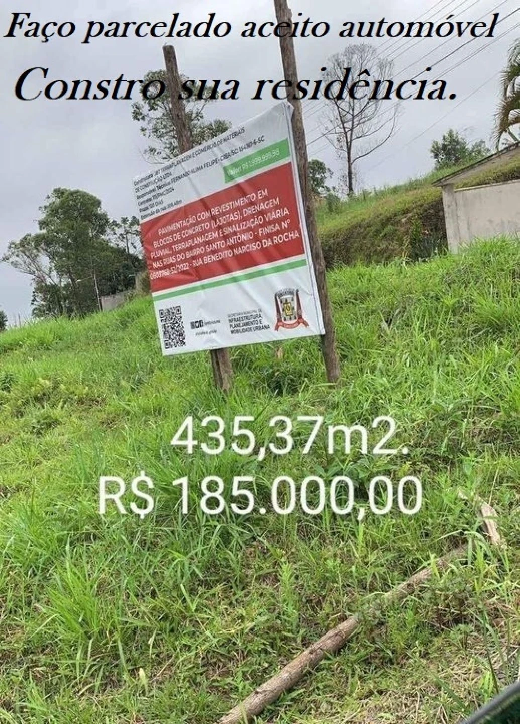 Terreno a venda no bairro Santo Antônio 