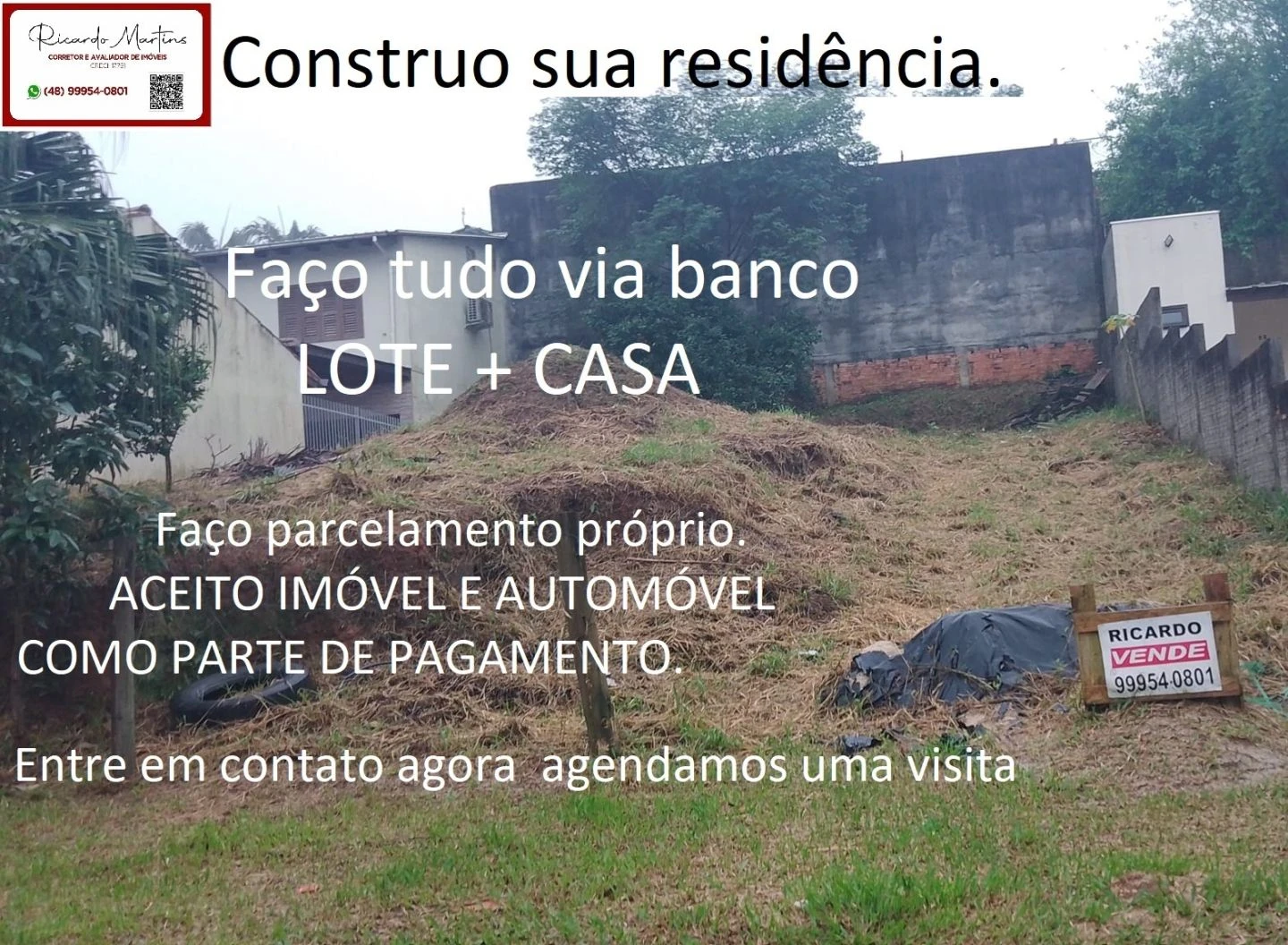 Terreno a venda bairro Maria Céu Criciúma